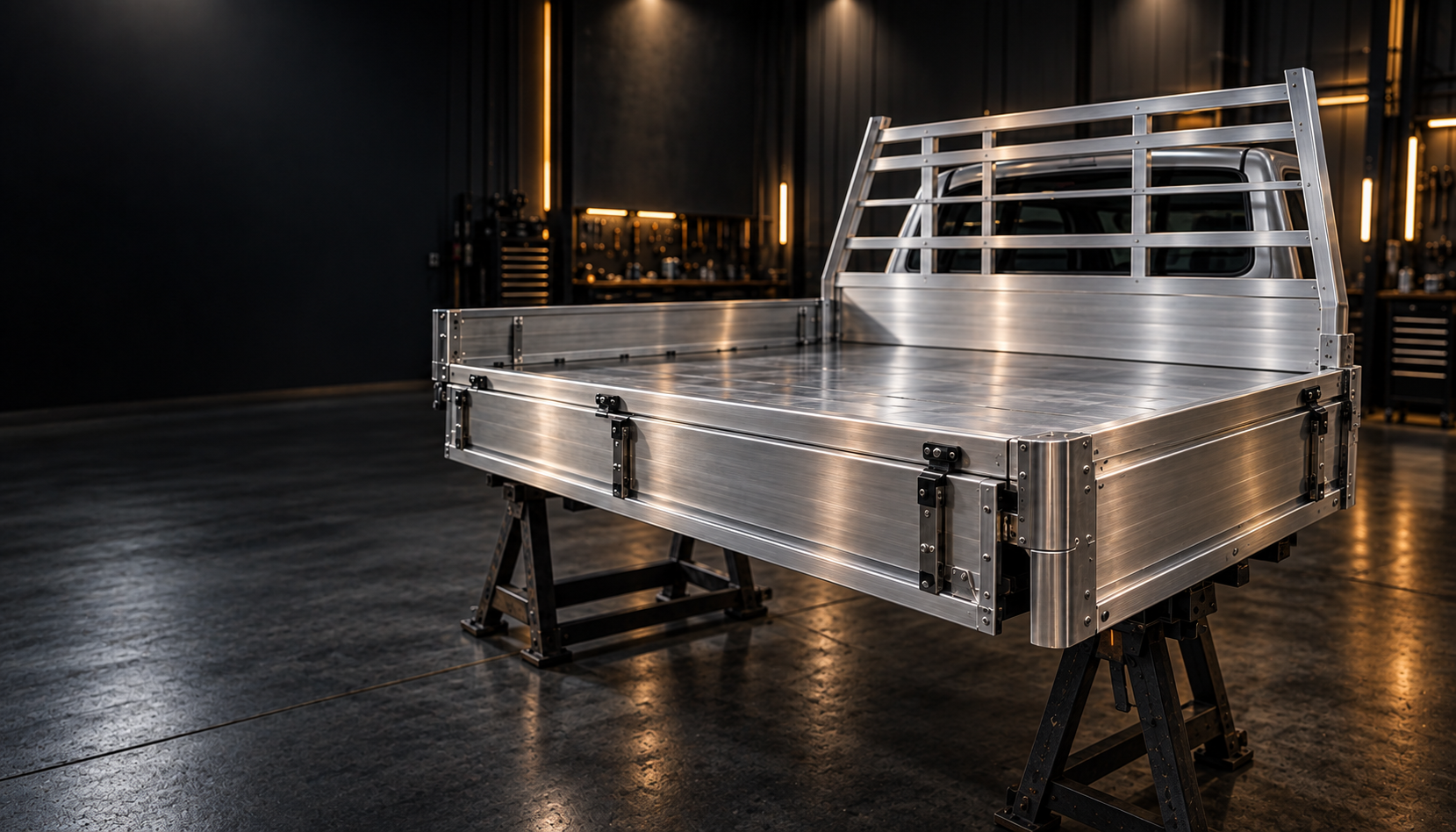 Illustrative completed aluminium tray